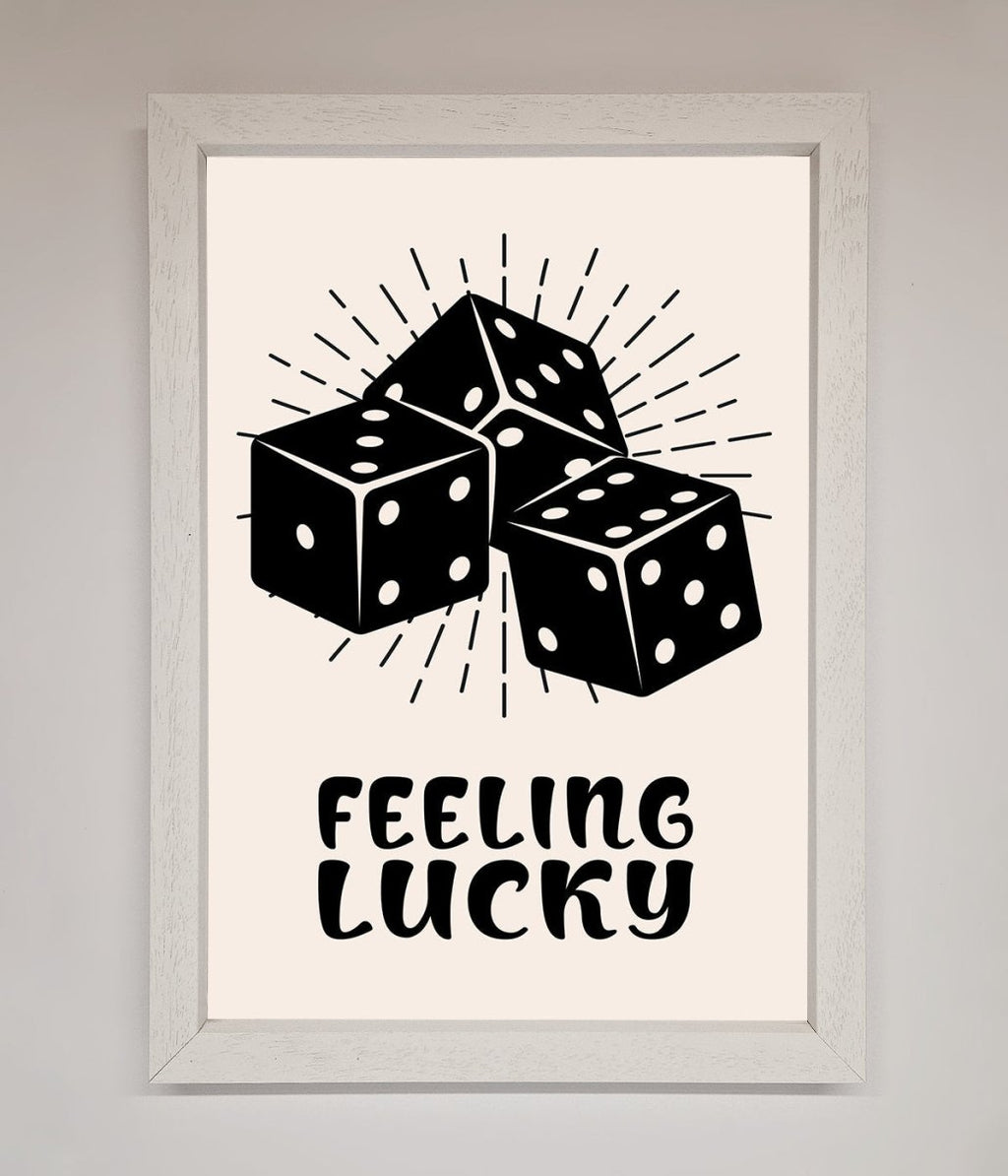 Feeling Lucky Framed Poster-2
