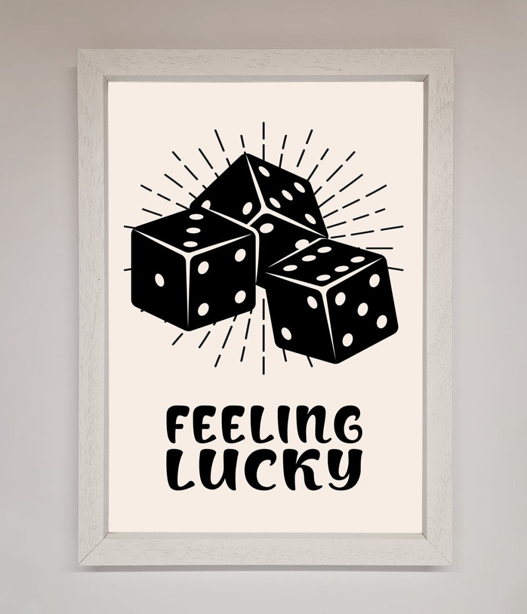 Feeling Lucky Framed Poster-2
