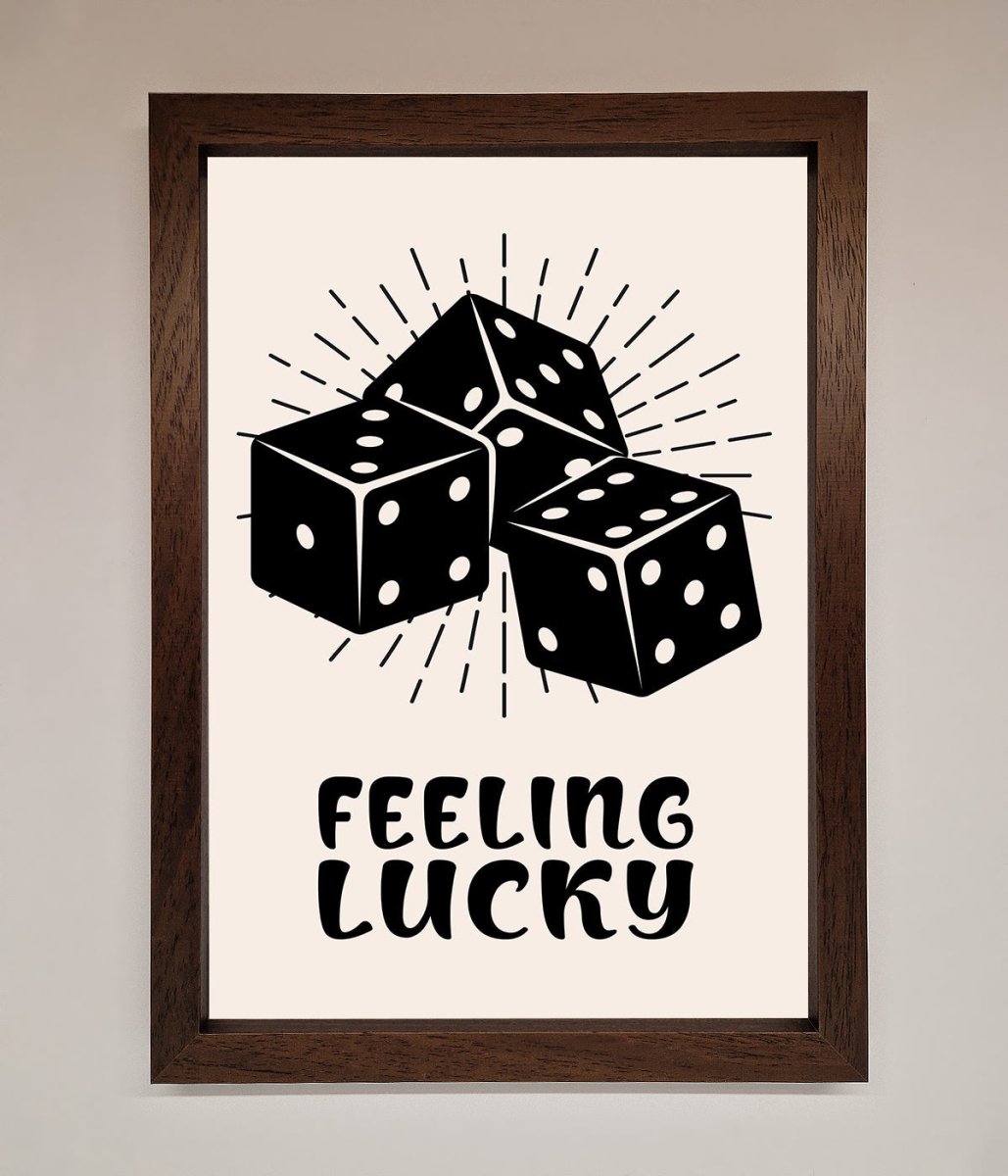 Feeling Lucky Framed Poster-18
