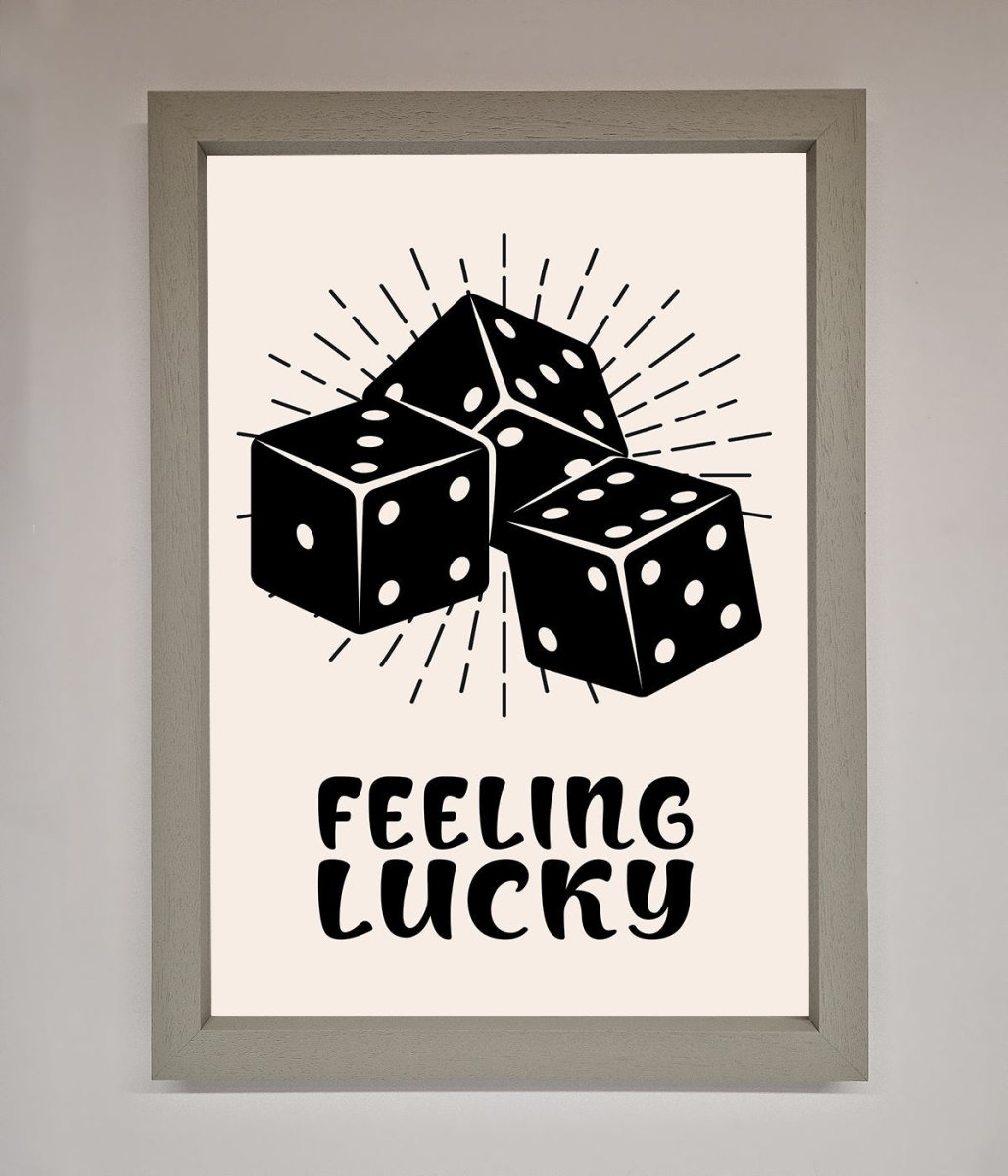 Feeling Lucky Framed Poster-3