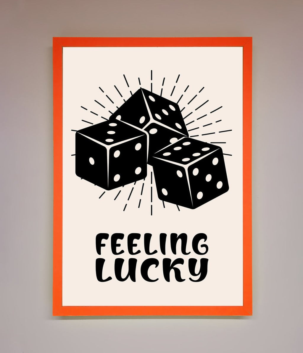 Feeling Lucky Framed Poster-5
