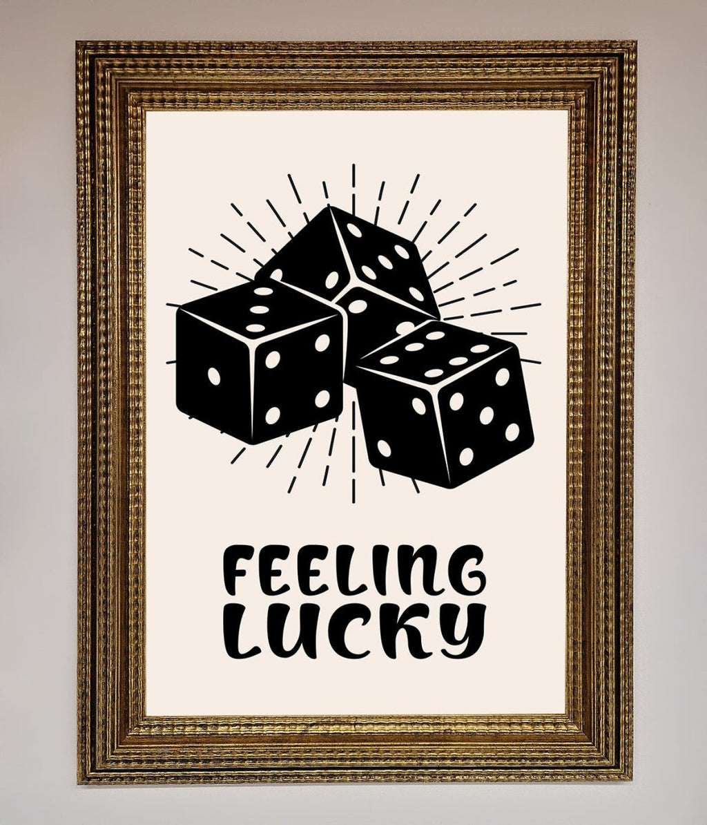 Feeling Lucky Framed Poster-9