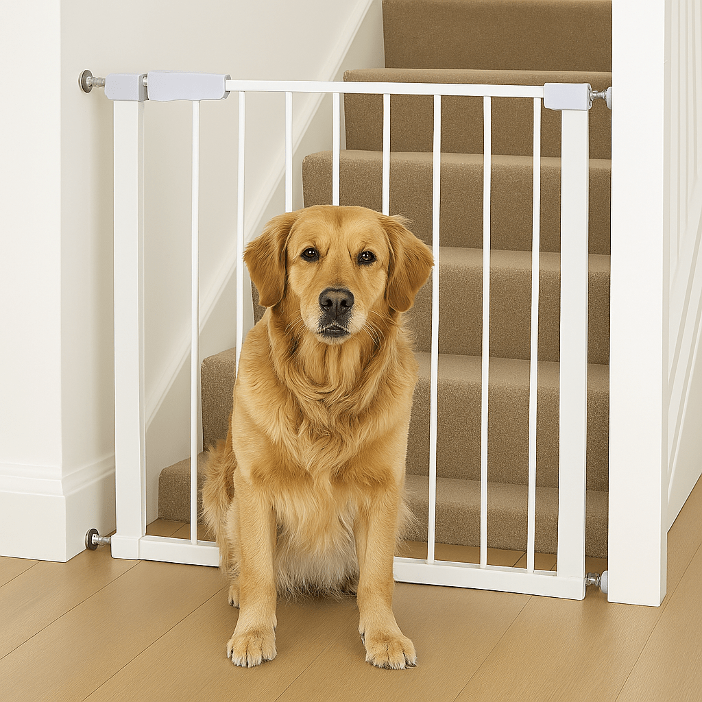2x FYLO Baby Safety Stair Gate Pressure Fit 75-114cm Extra Wide-2