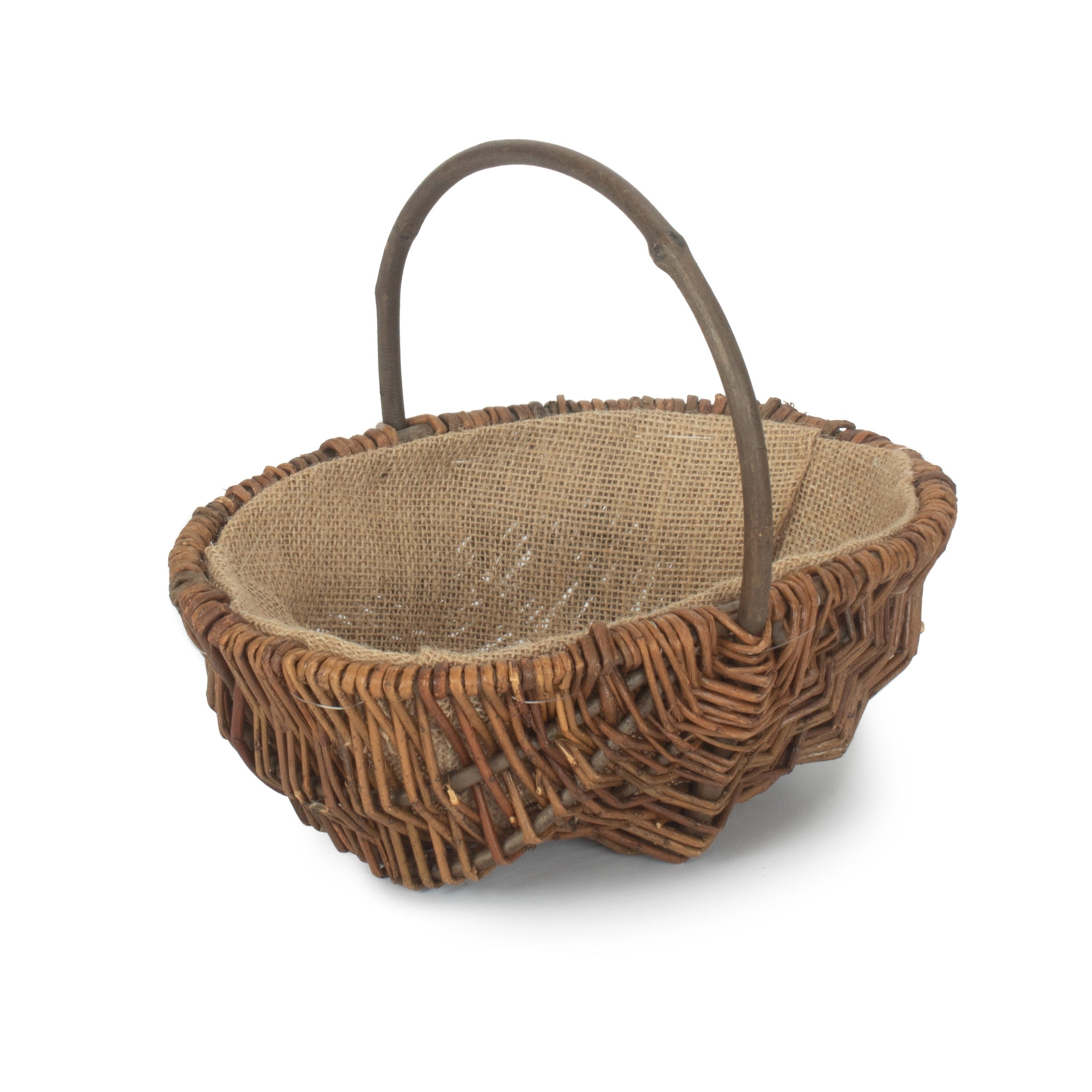 Oval Unpeeled Willow Garden Trug-2