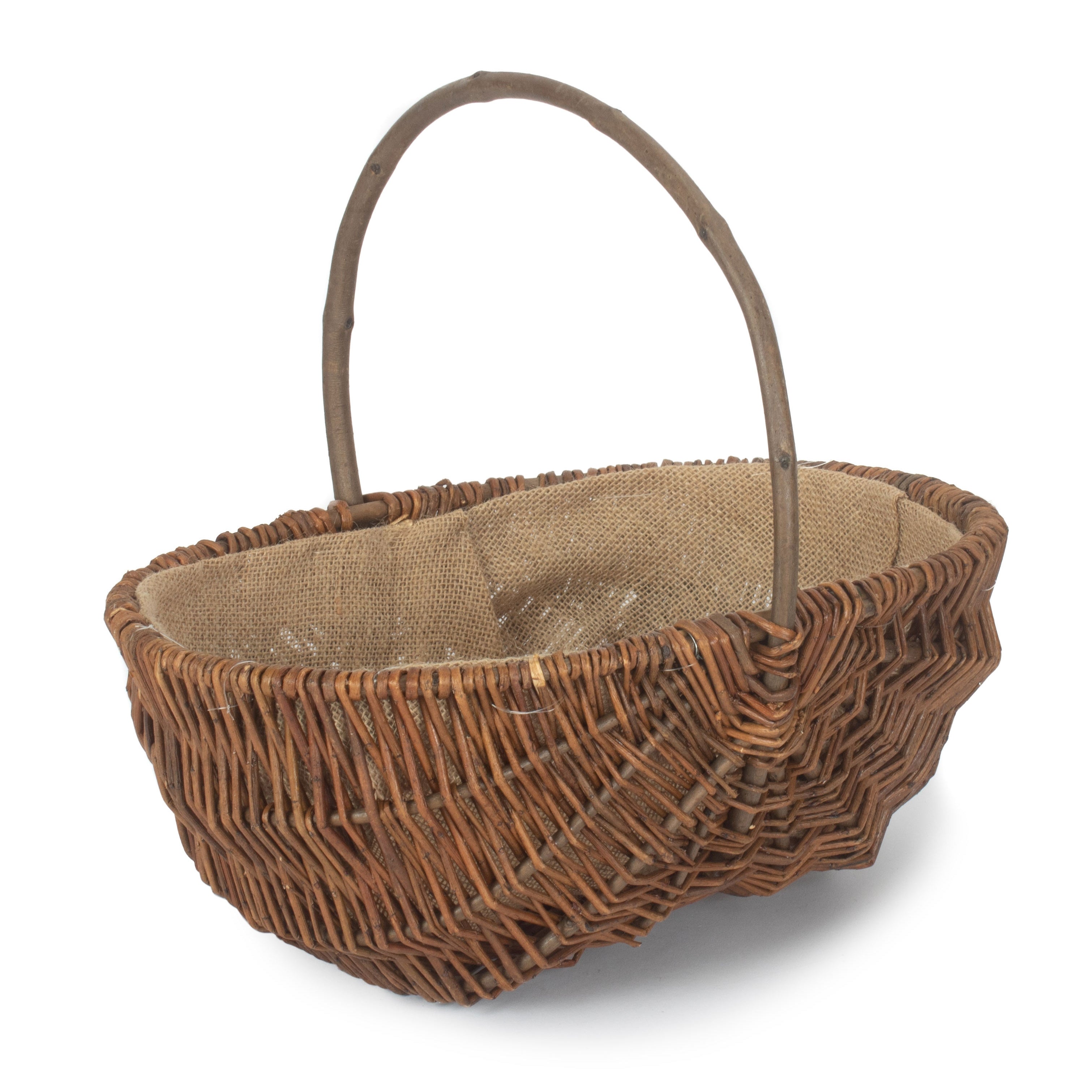 Oval Unpeeled Willow Garden Trug-4