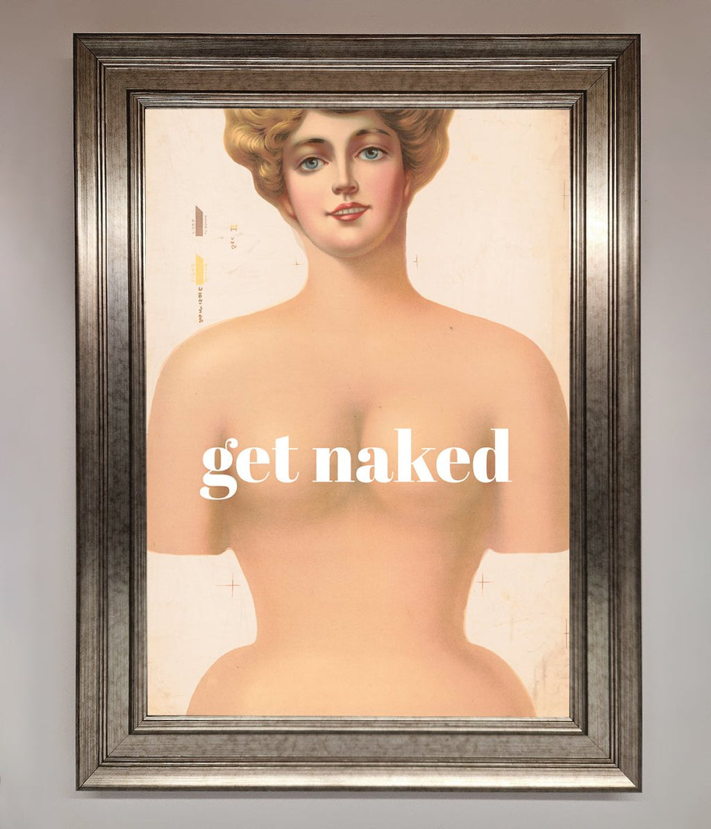 Get Naked Framed Poster-5