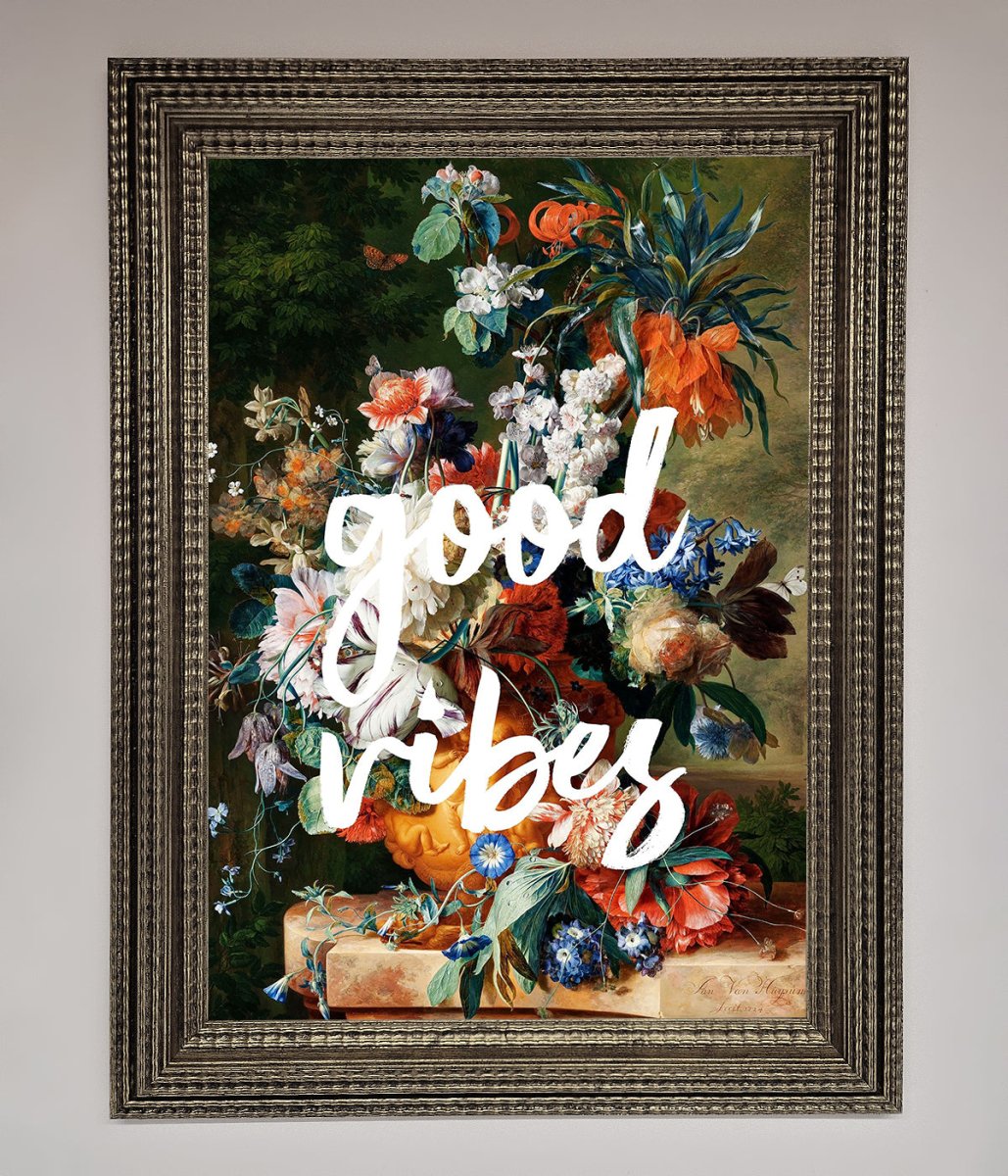 Good Vibes Framed Wall Art-17
