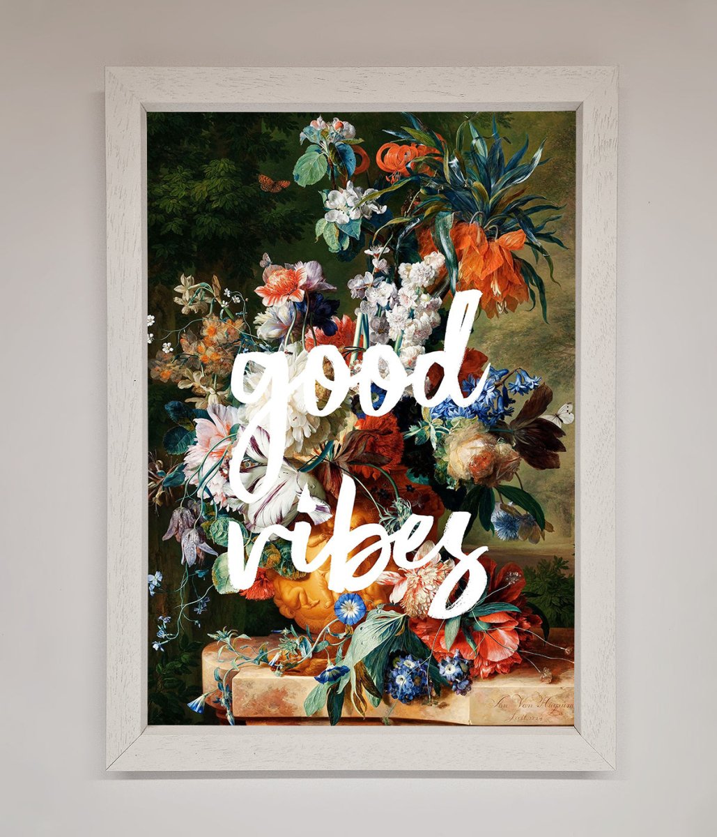 Good Vibes Framed Wall Art-2