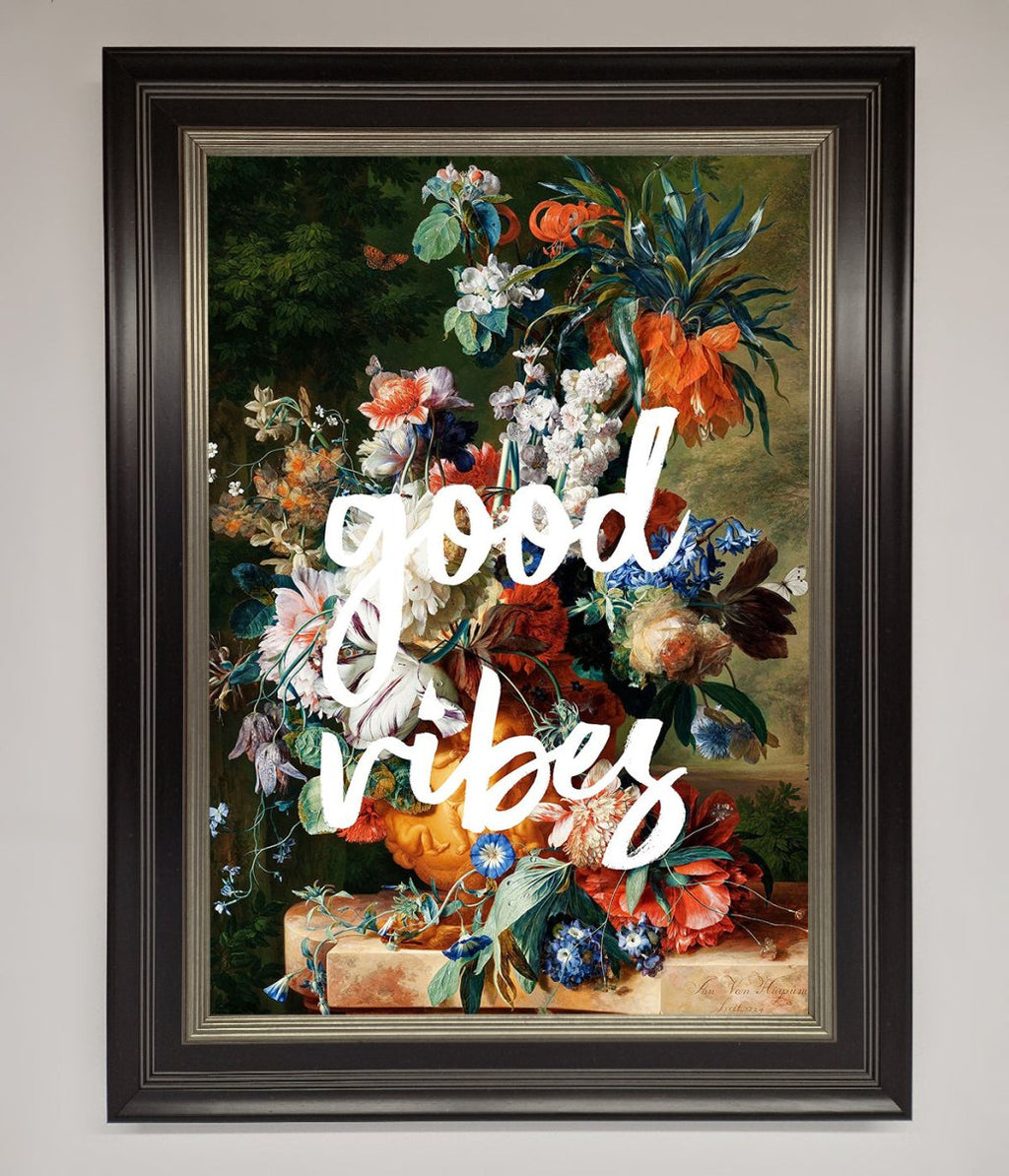 Good Vibes Framed Wall Art-8