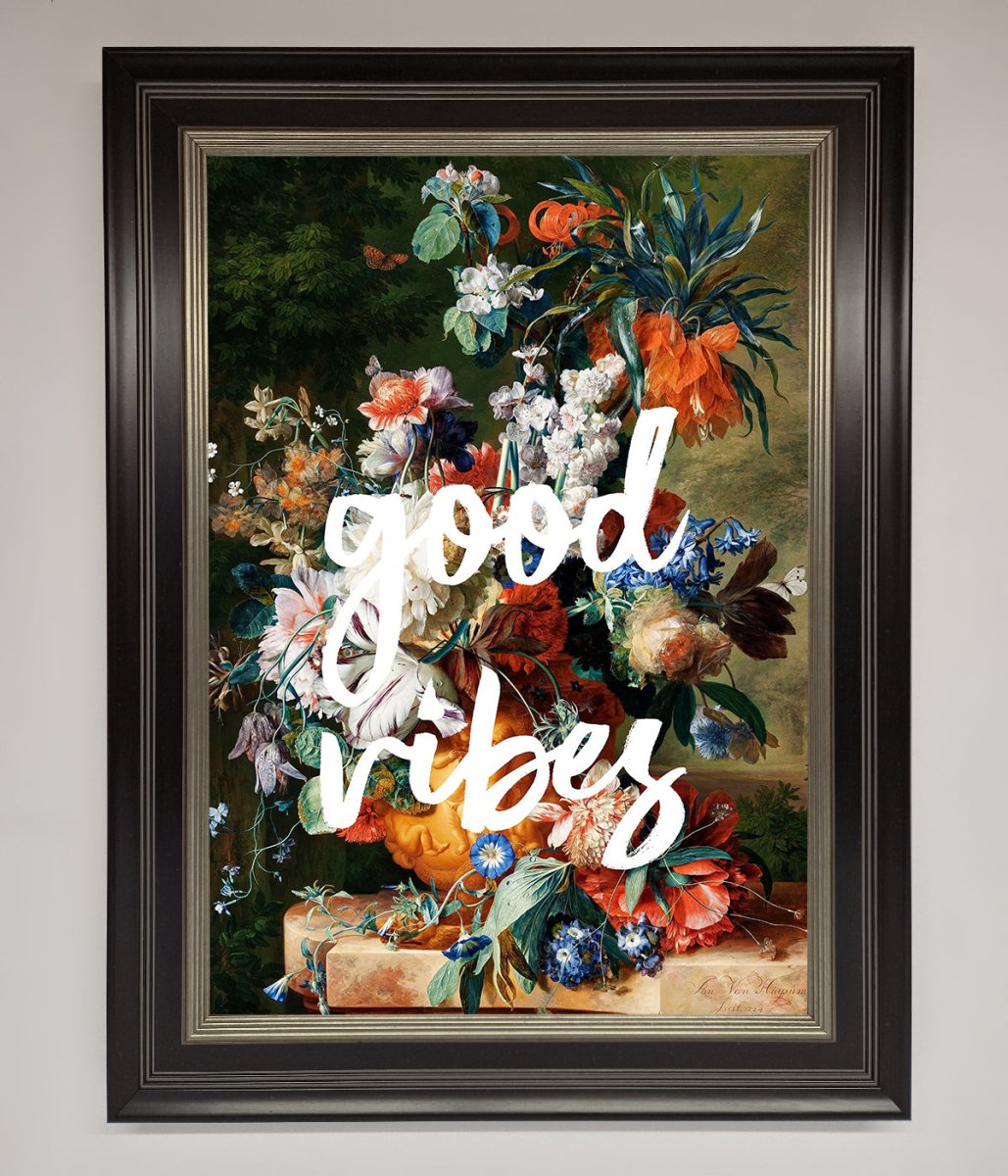 Good Vibes Framed Wall Art-8