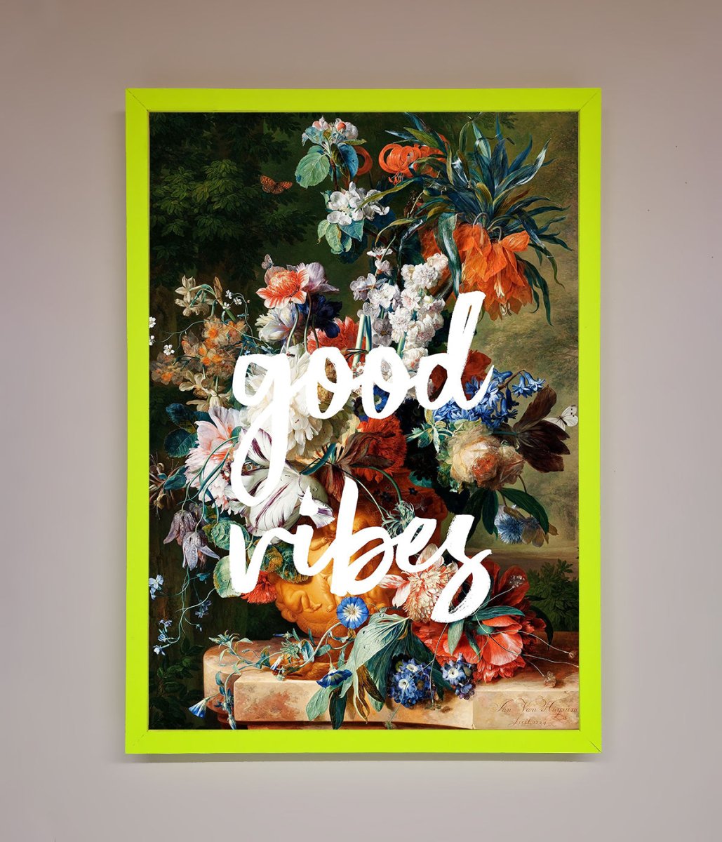 Good Vibes Framed Wall Art-13