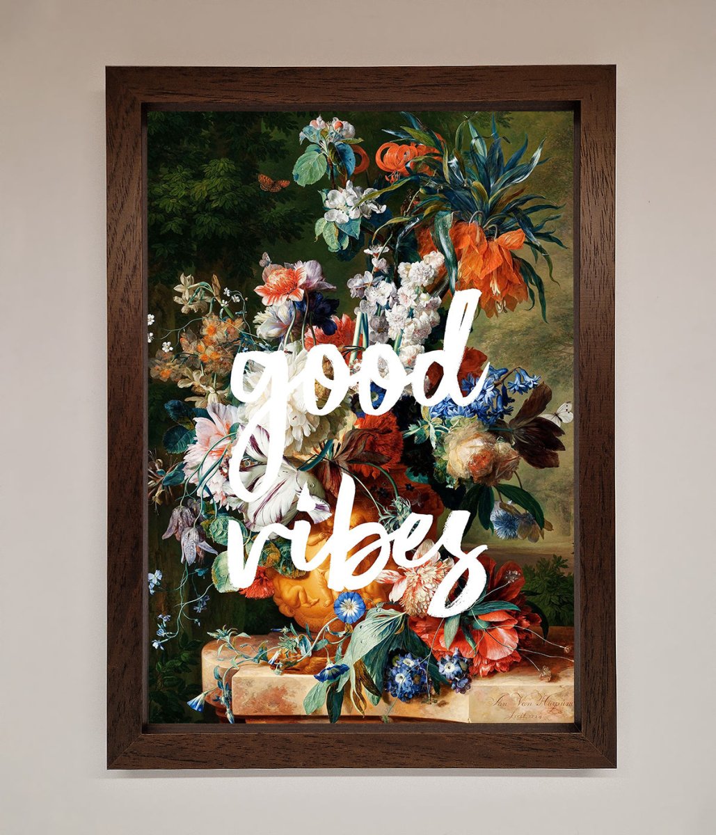 Good Vibes Framed Wall Art-10