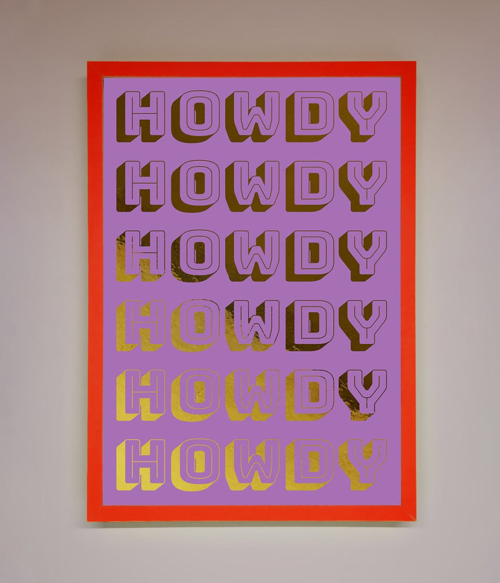 Howdy Foil Print-14