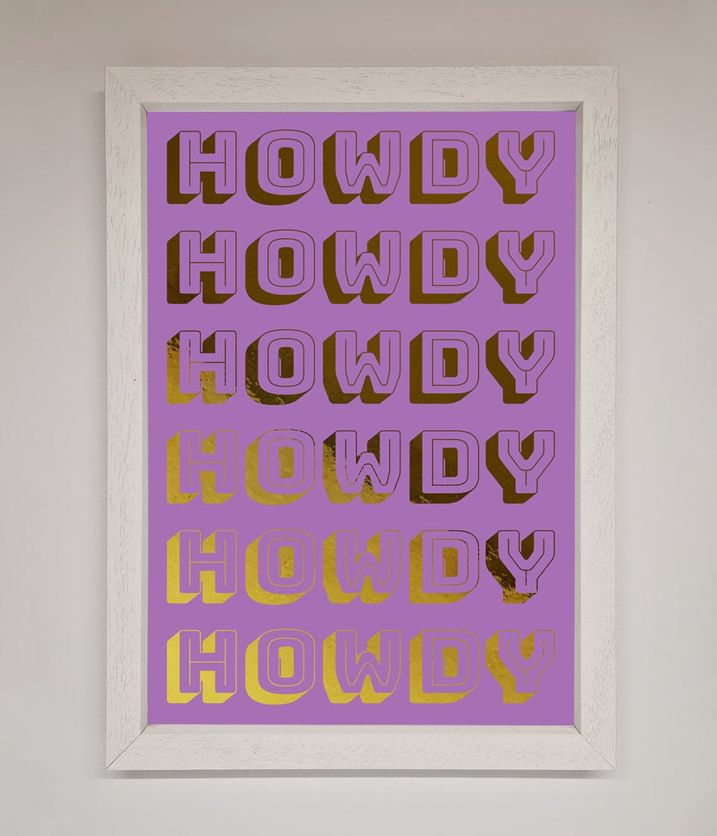 Howdy Foil Print-6