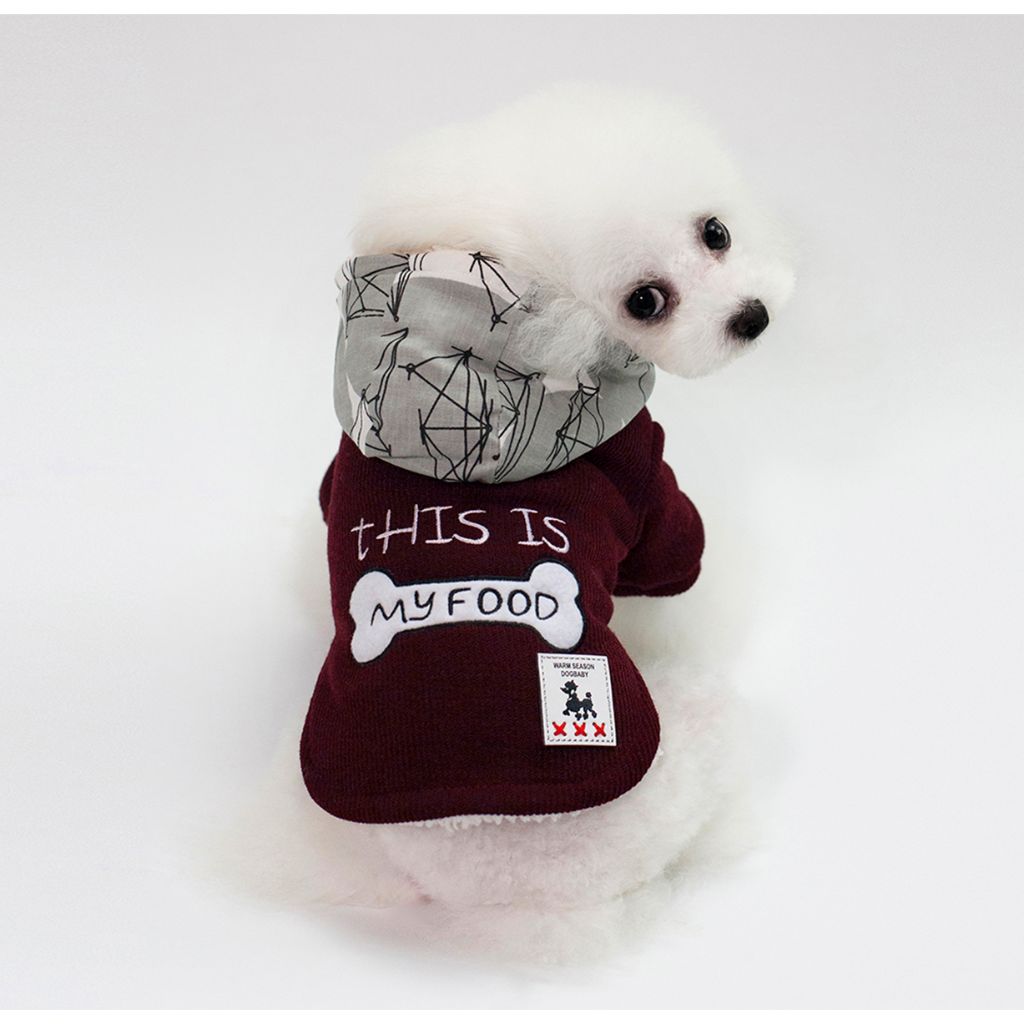 This Is My Food Dog Hoodie by Doggy Doo Little-1