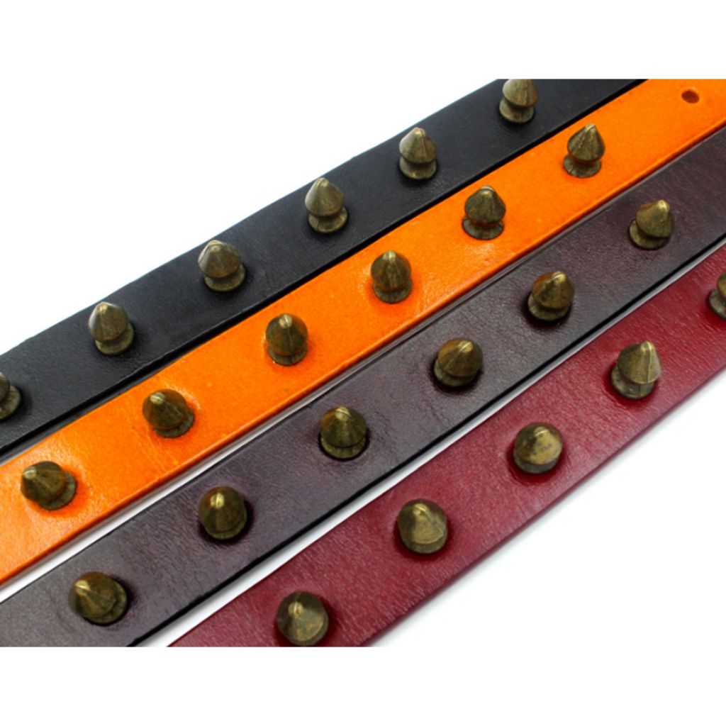Black Spike Dog Collar - by Doggy Doo Little-3
