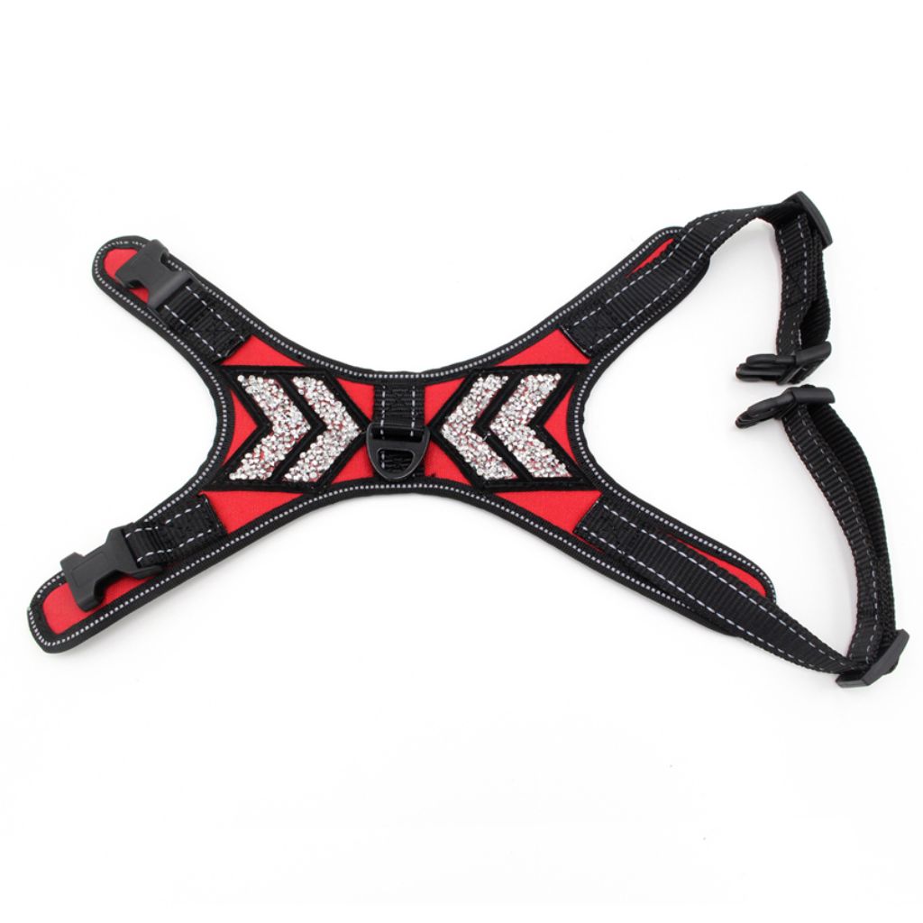 Red Arrow Dog Harness - by Doggy Doo Little-1