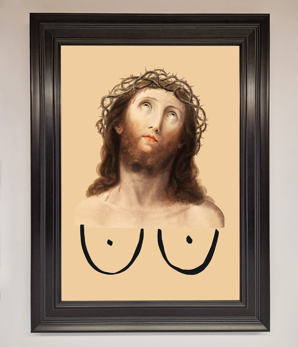 Jesus Breasts Framed Poster-6