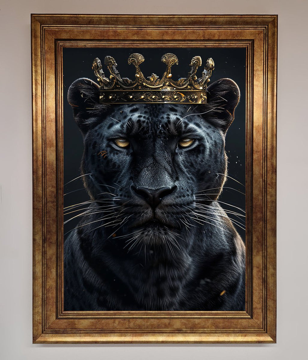 King Panther Framed Wall Art-6
