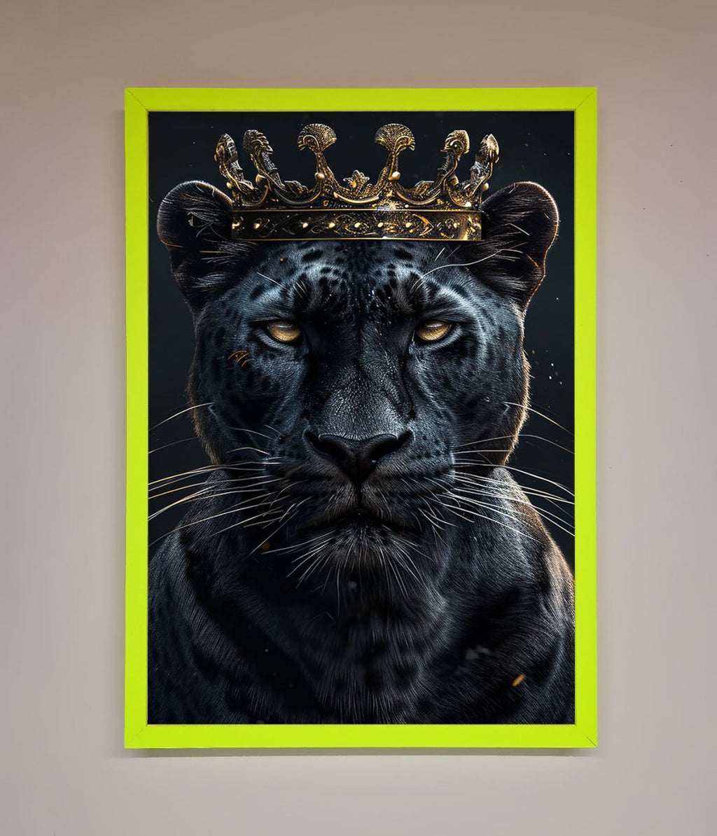 King Panther Framed Wall Art-12
