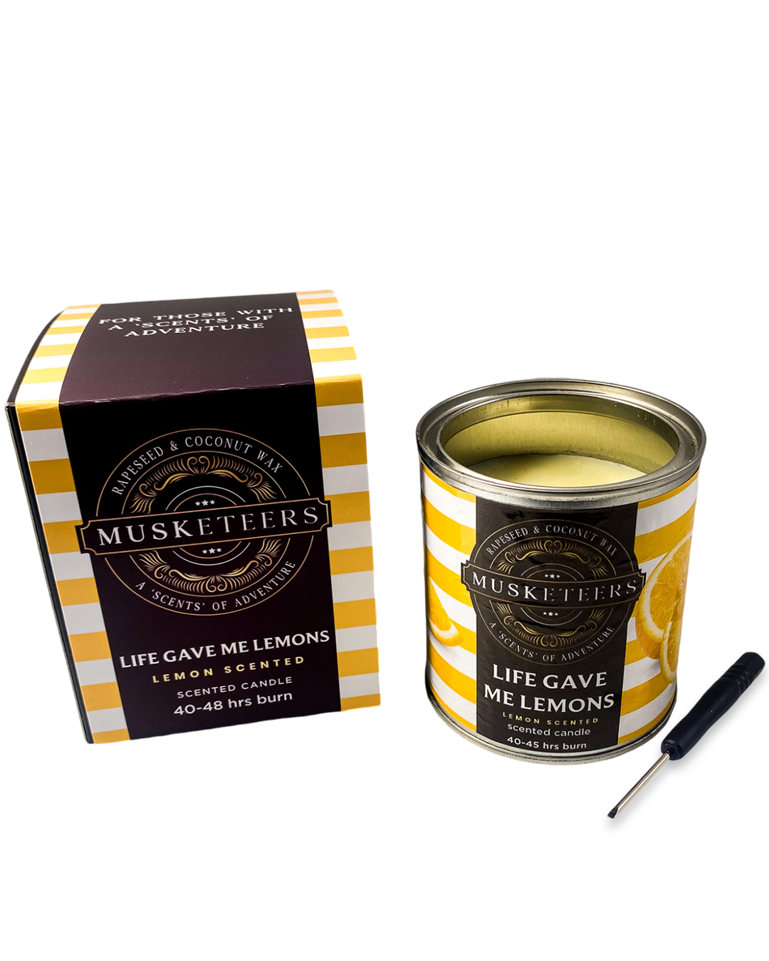 Life Gave Me Lemons - Lemon Candle-0