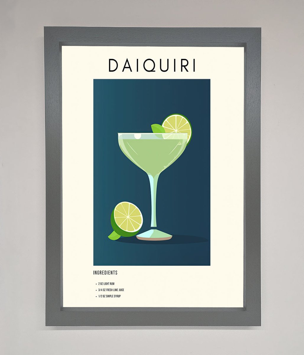 Lime Daiquiri Framed Poster-4