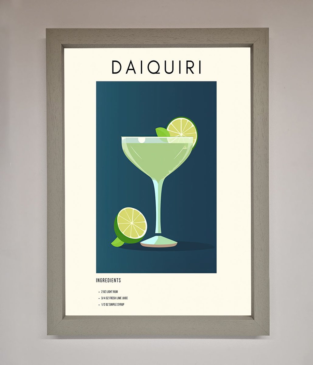 Lime Daiquiri Framed Poster-3
