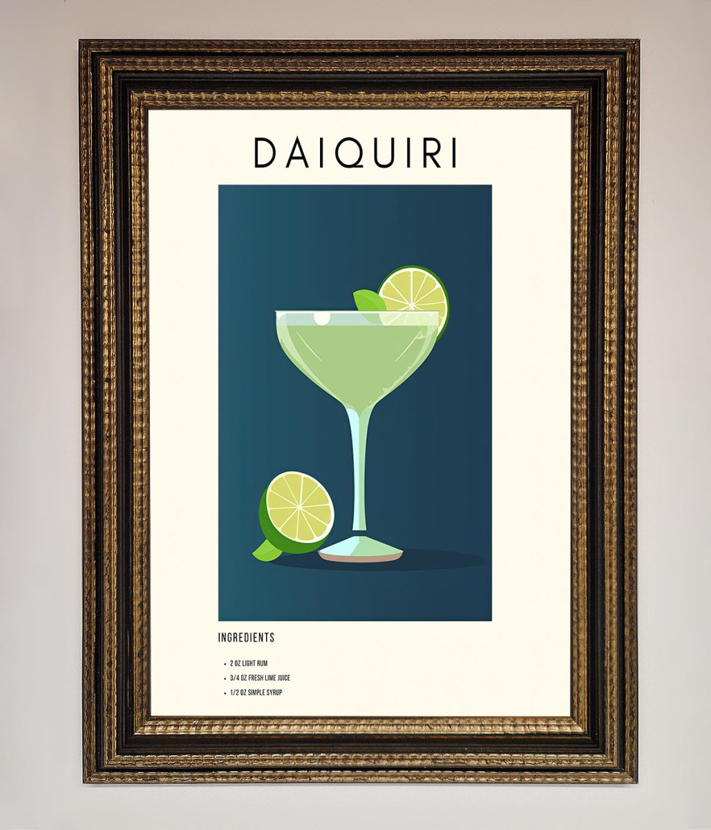 Lime Daiquiri Framed Poster-18