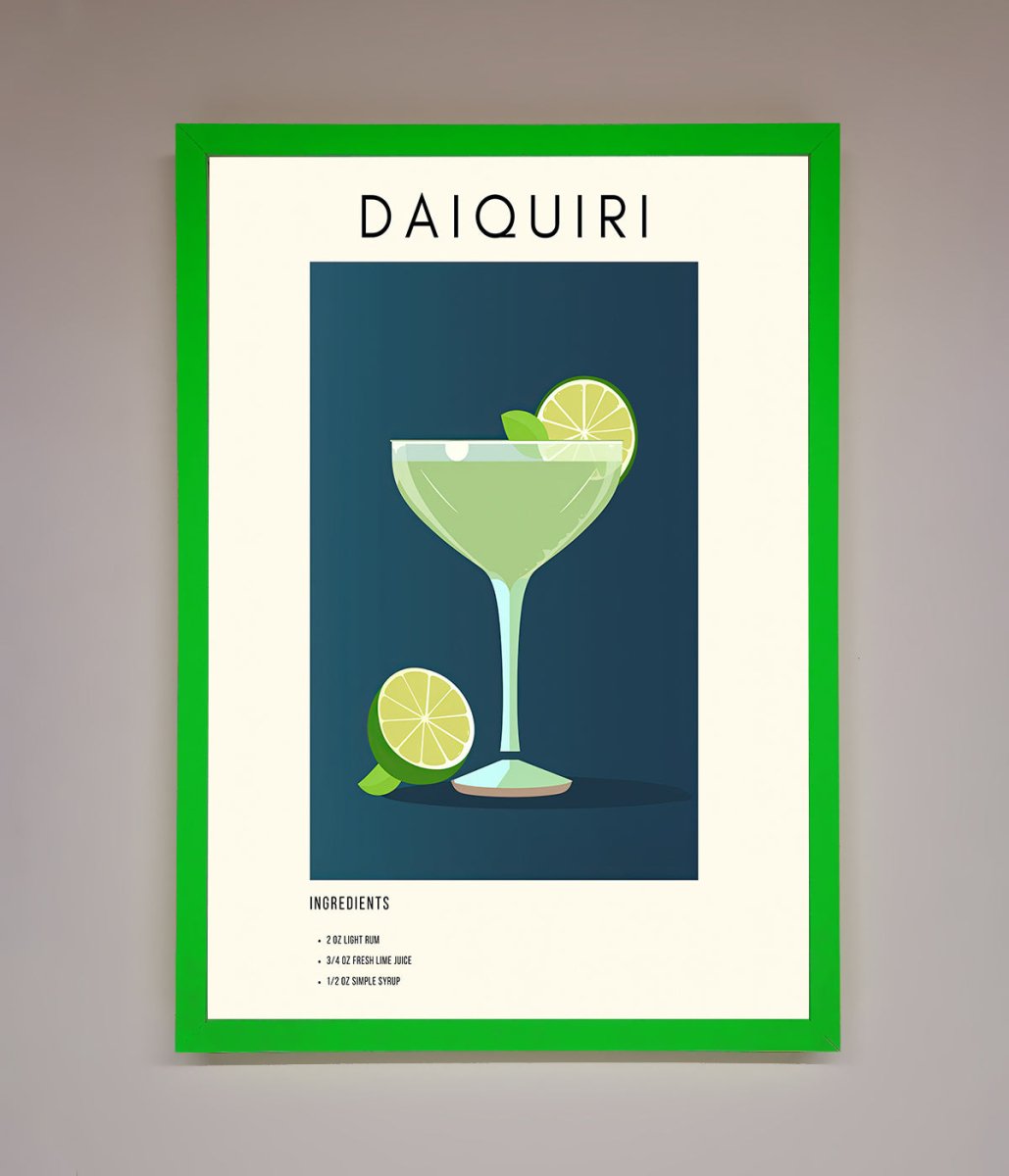 Lime Daiquiri Framed Poster-12