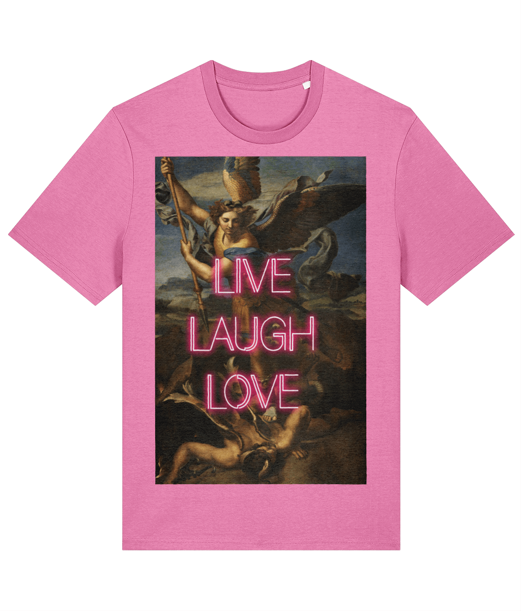 Live Laugh Love Quote Tee-5