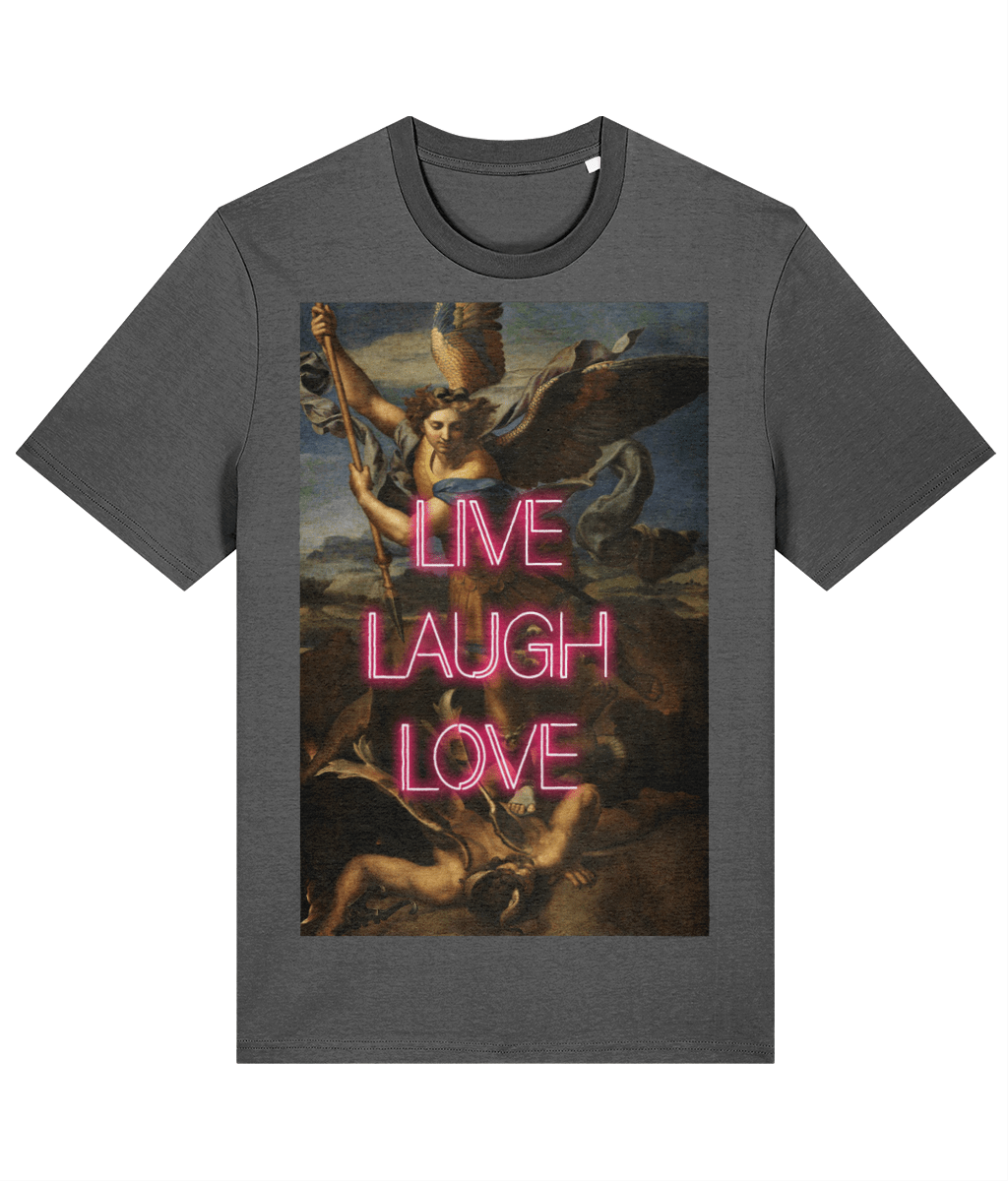 Live Laugh Love Quote Tee-6