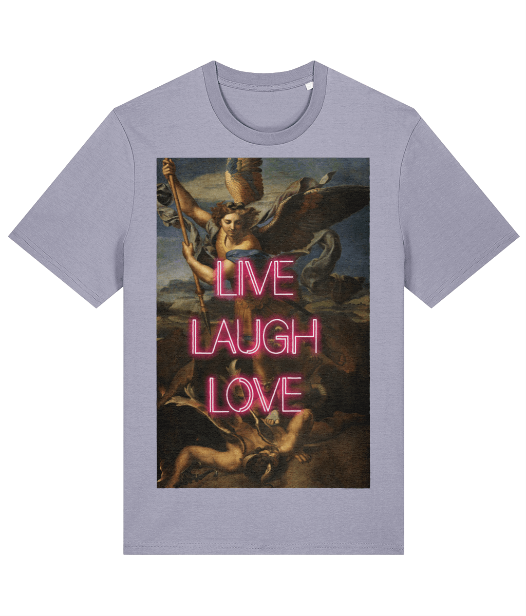 Live Laugh Love Quote Tee-3