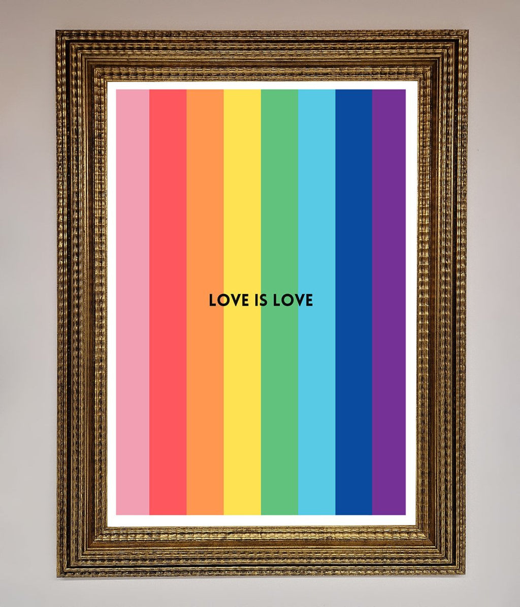 Love Is Love Framed Print-15