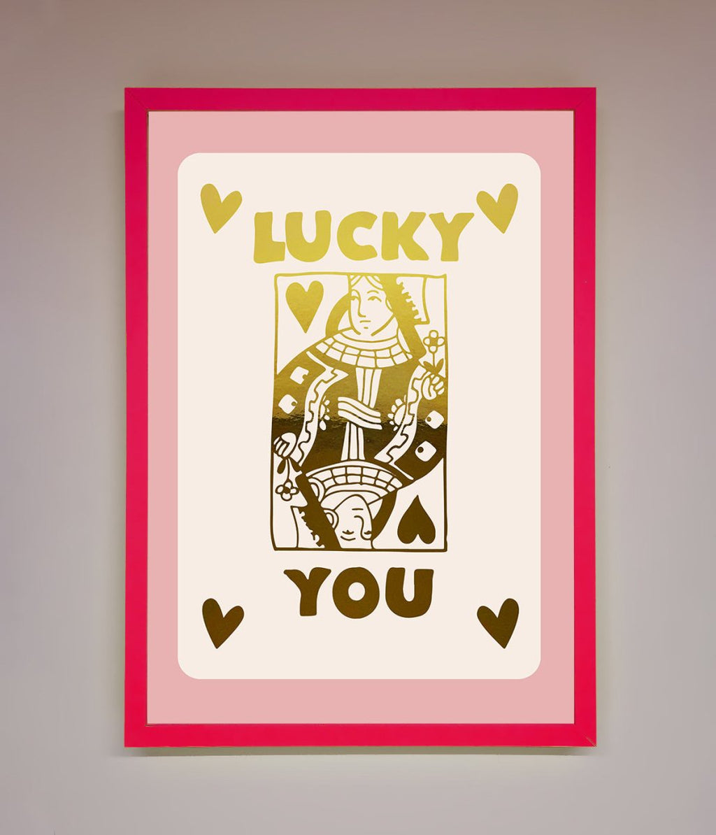 Lucky You Foil Print-0