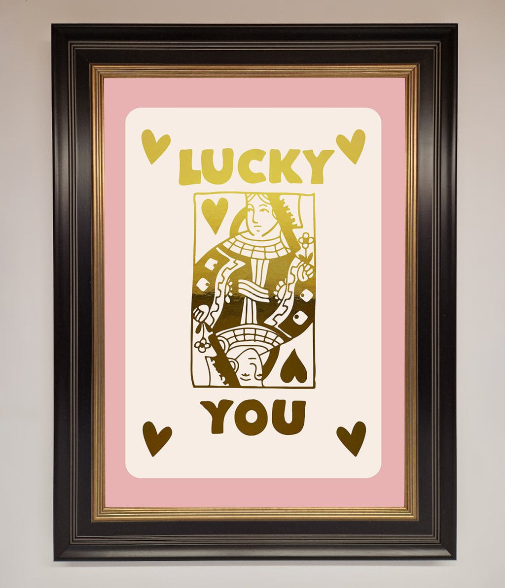 Lucky You Foil Print-5