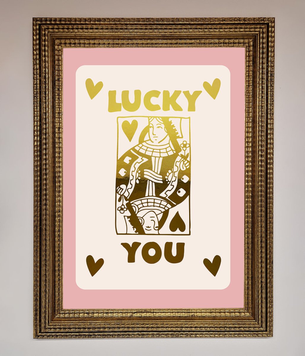 Lucky You Foil Print-15