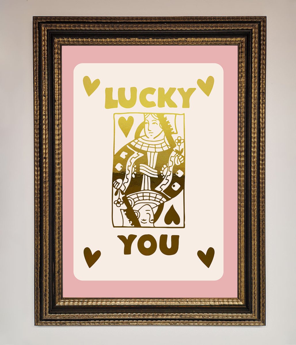 Lucky You Foil Print-18
