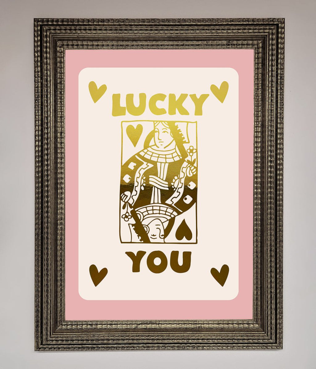 Lucky You Foil Print-16