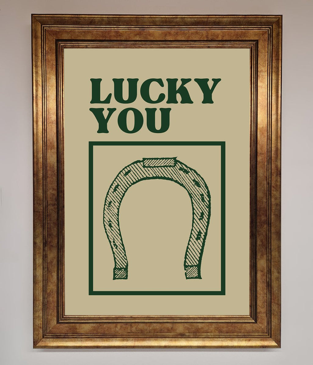 Lucky You Framed Wall Art-7