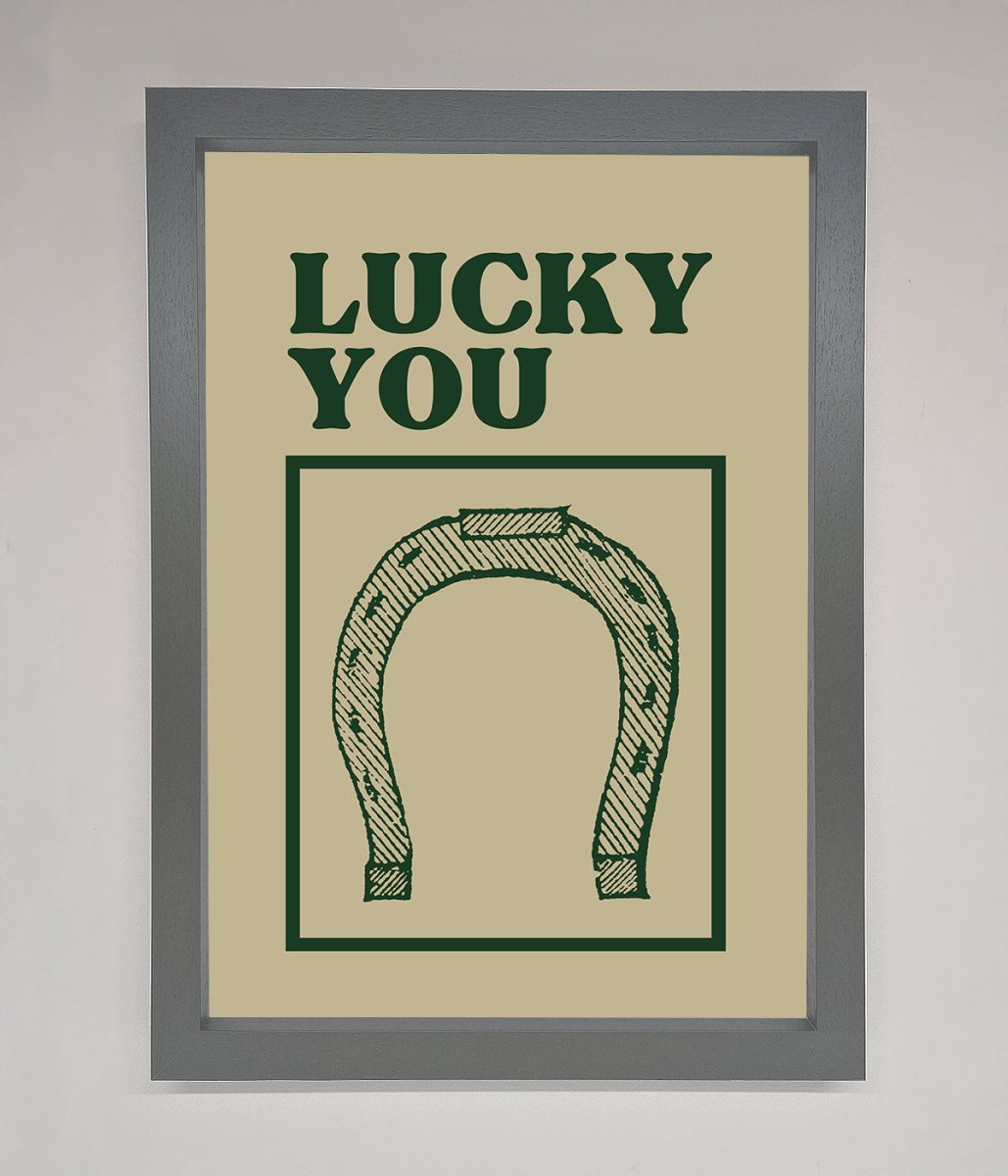 Lucky You Framed Wall Art-4