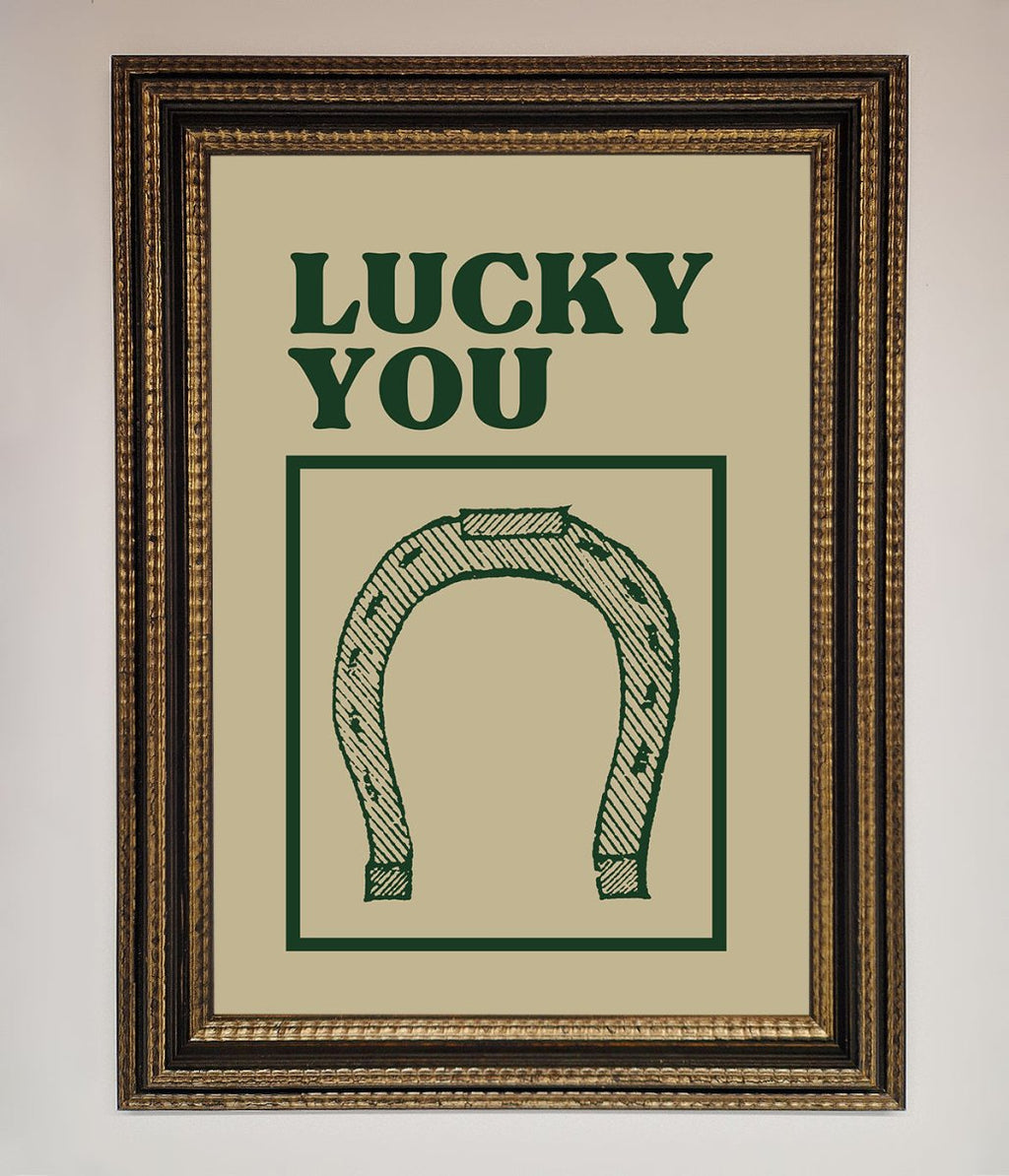 Lucky You Framed Wall Art-18