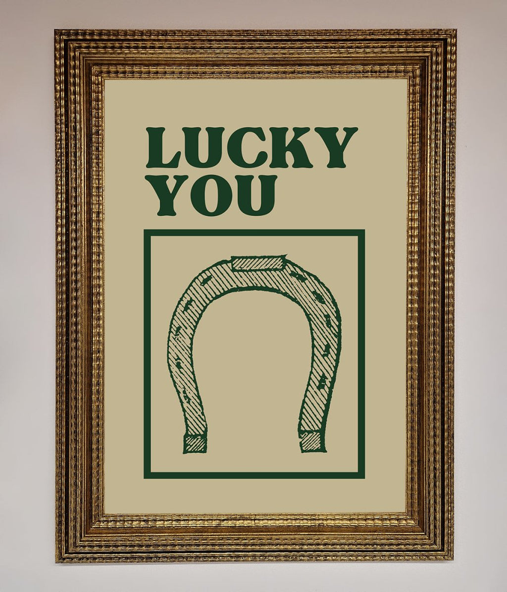 Lucky You Framed Wall Art-15