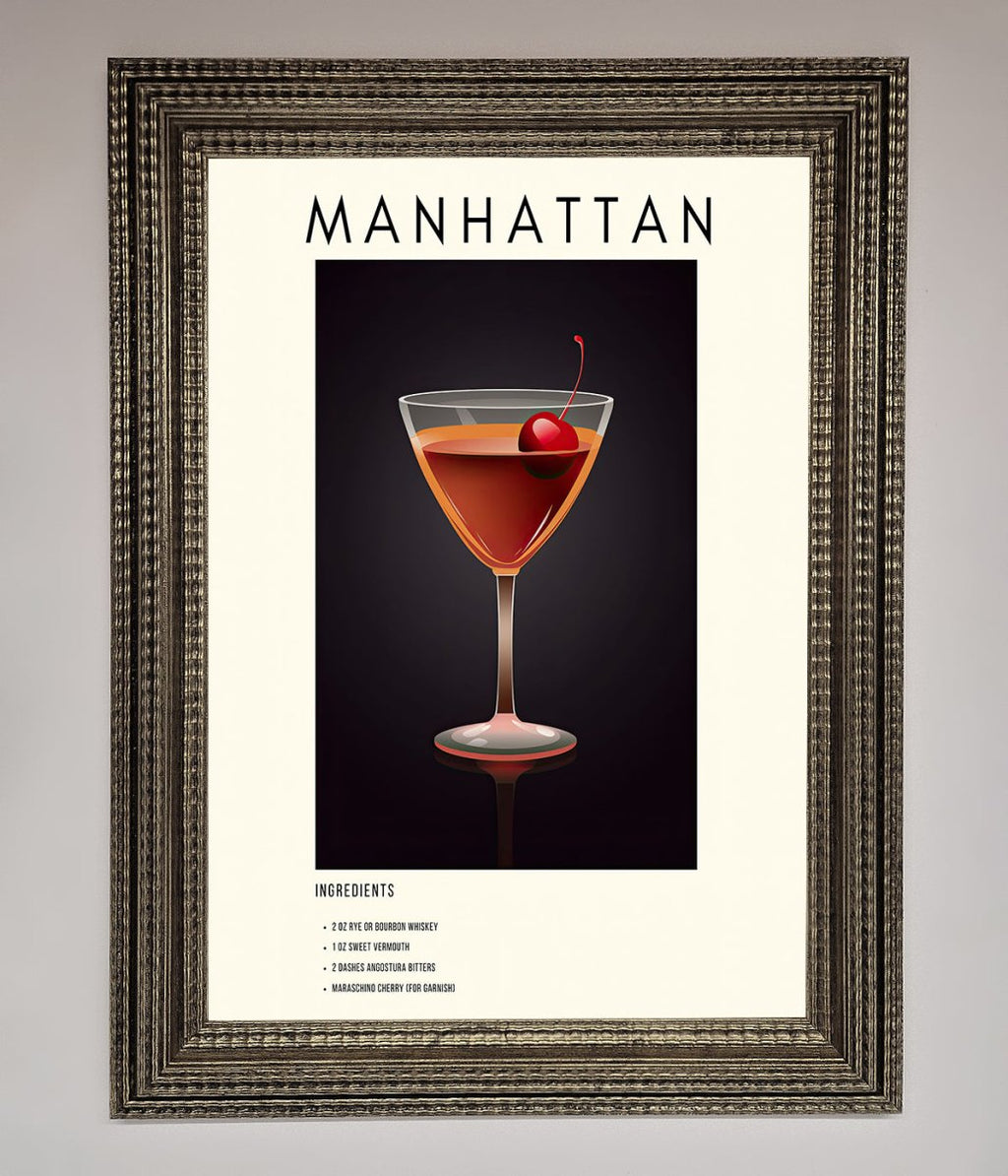 Manhattan A1 Framed Print-16