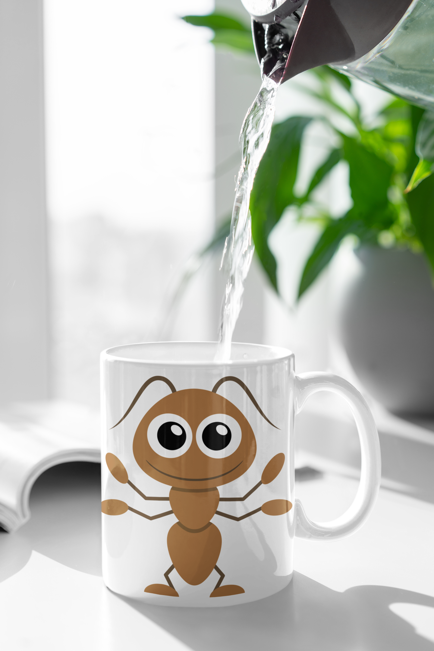 Adorable Butterfly Insect Personalised Your Name Gift Mug-1