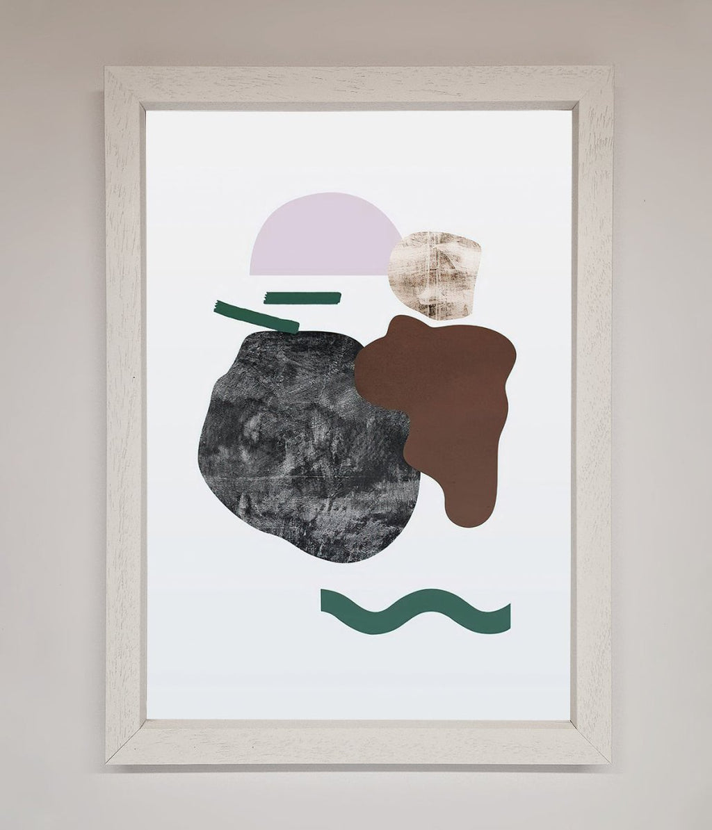 Modern Splodge Framed Print-2