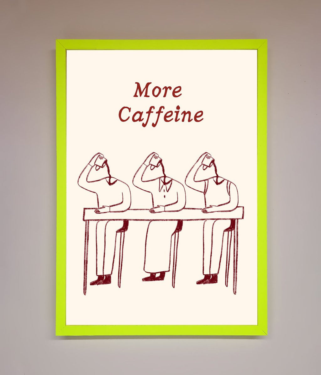 More Caffeine Framed Wall Art-12