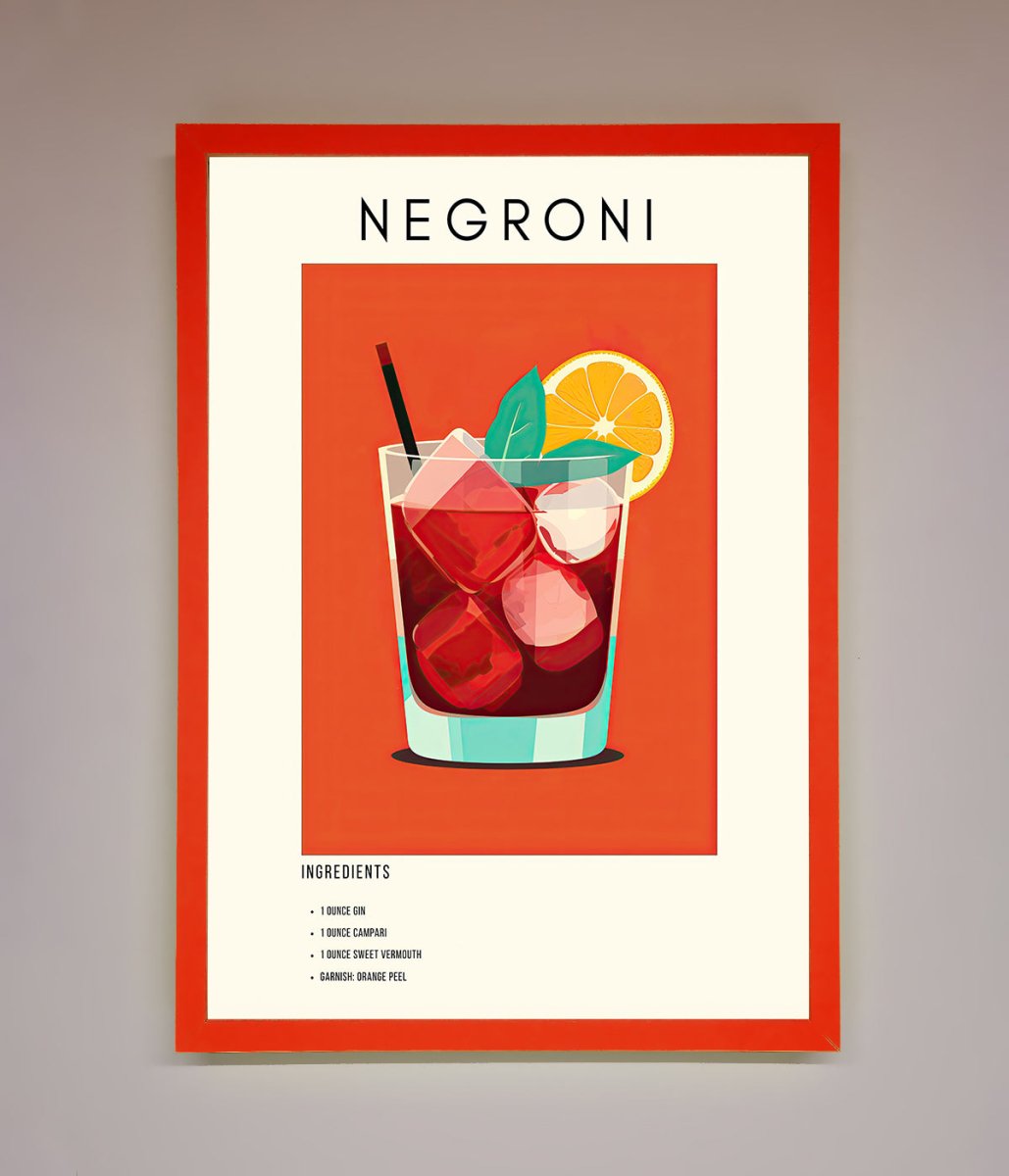 Negroni Framed Wall Art-14