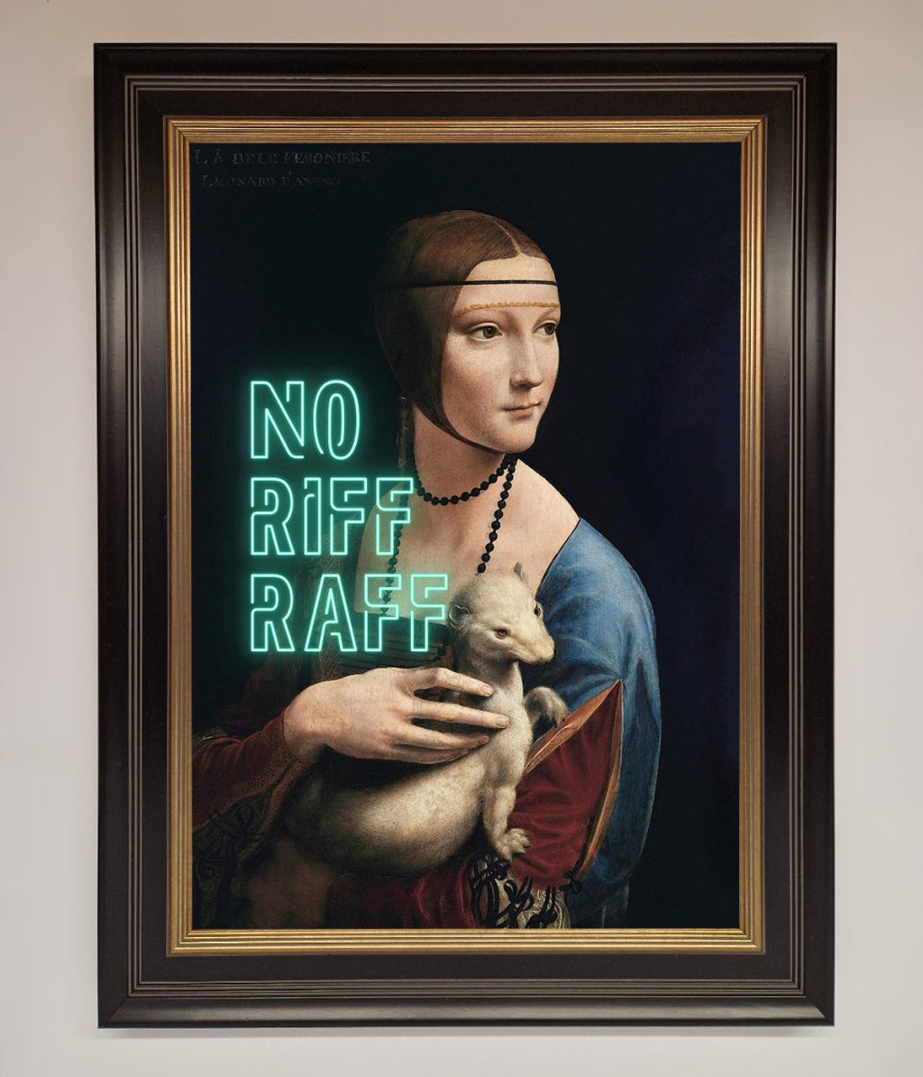 No Riff Raff Framed Print-9