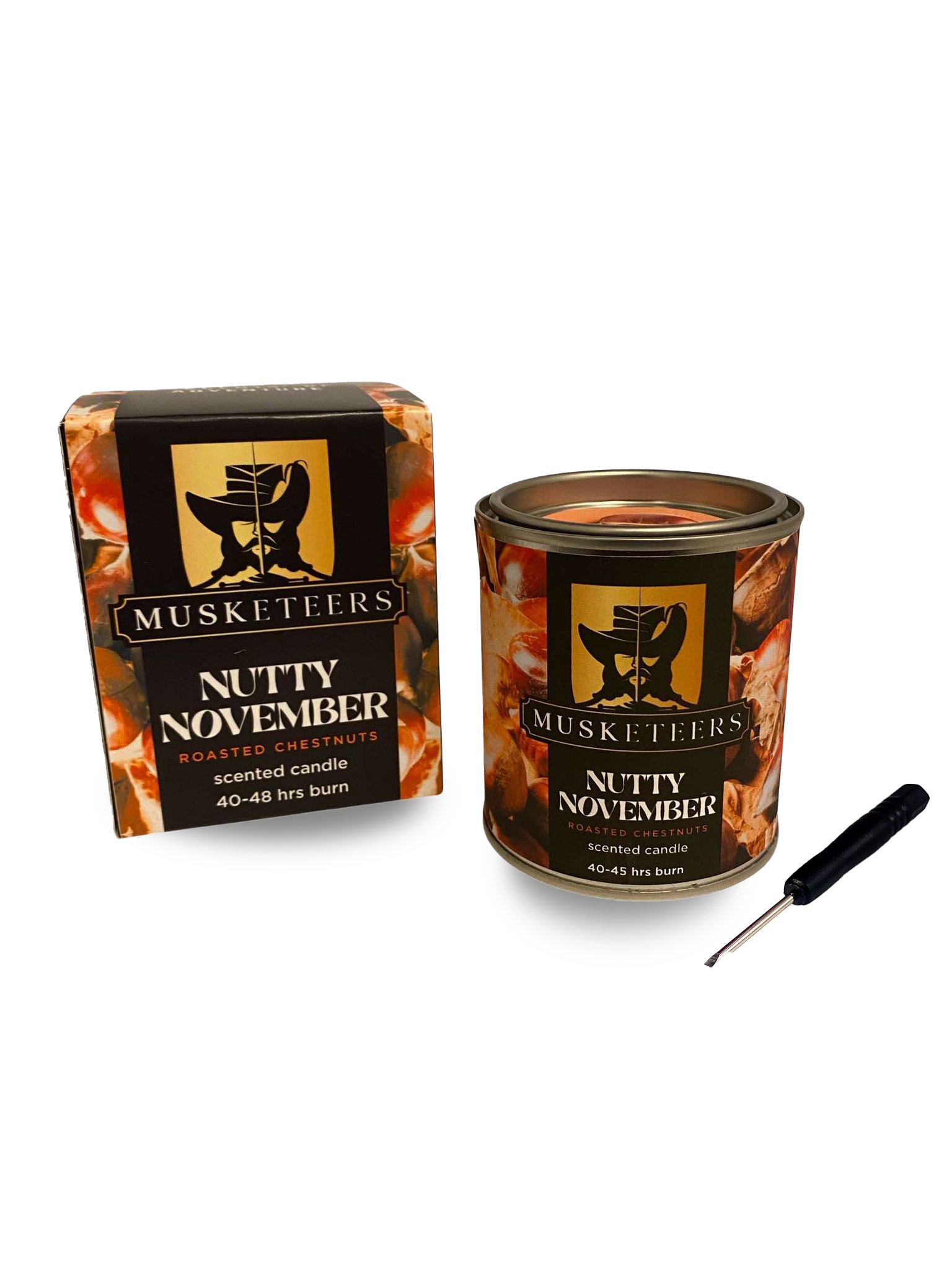 Nutty November - Roasted Chestnuts Scented Candle-0