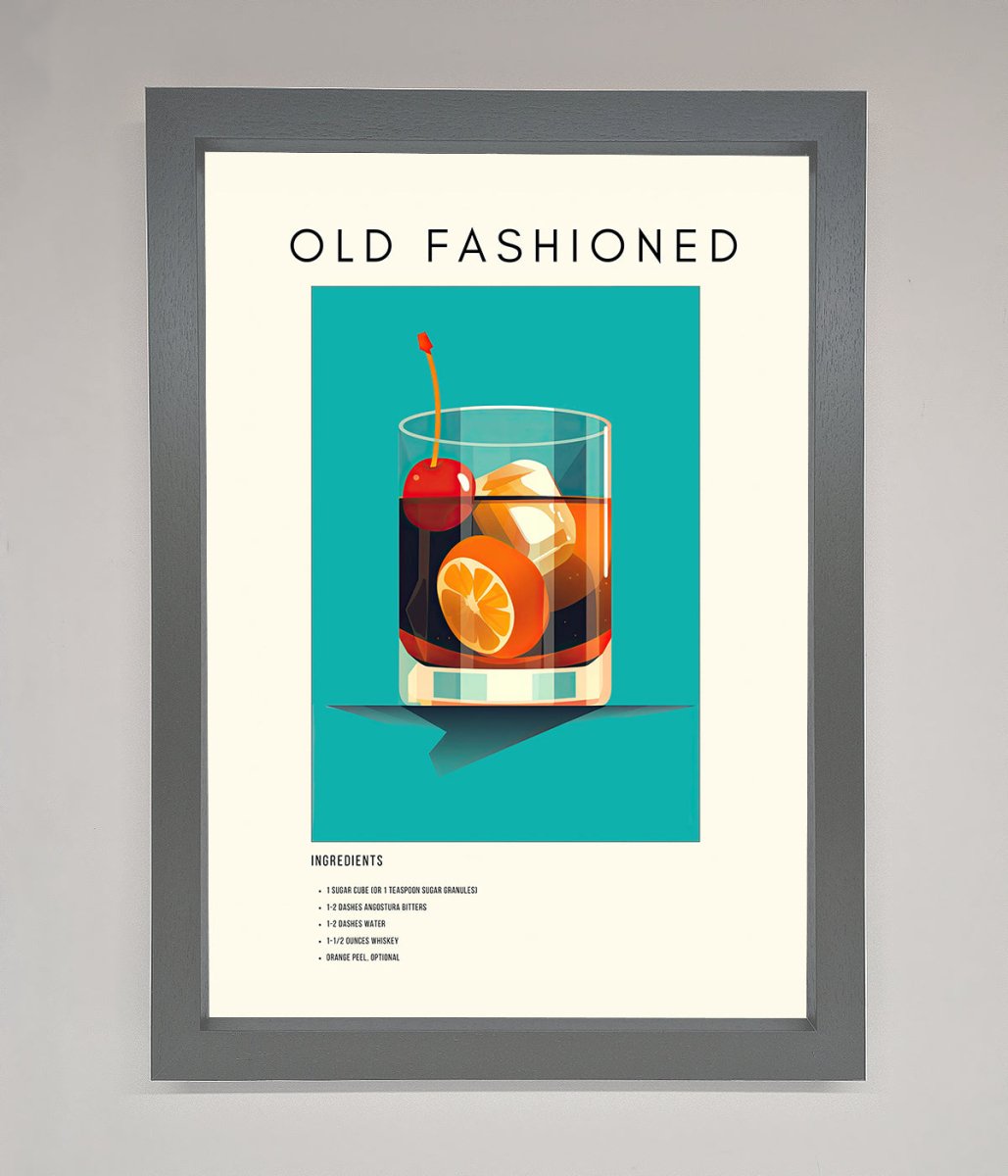 Old Fashioned Framed Print-4